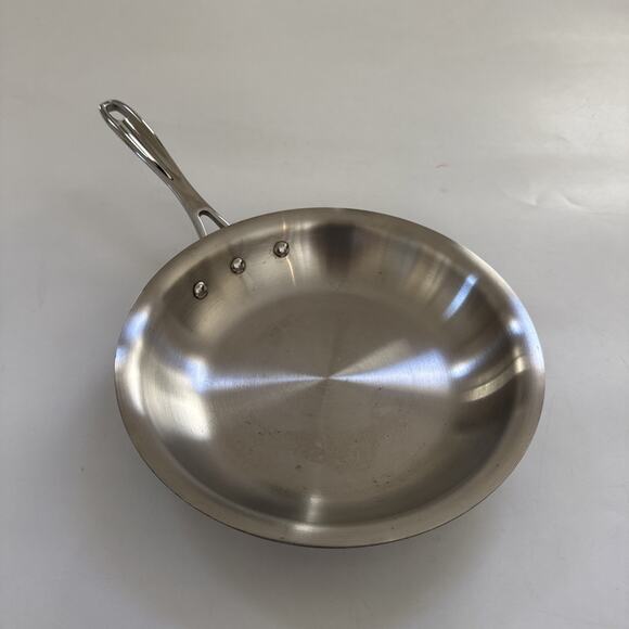 CALPHALON Stainless Steel 8" Frying Pan 1388 Omelette - Picture 1 of 10